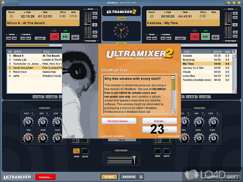 UltraMixer screenshot