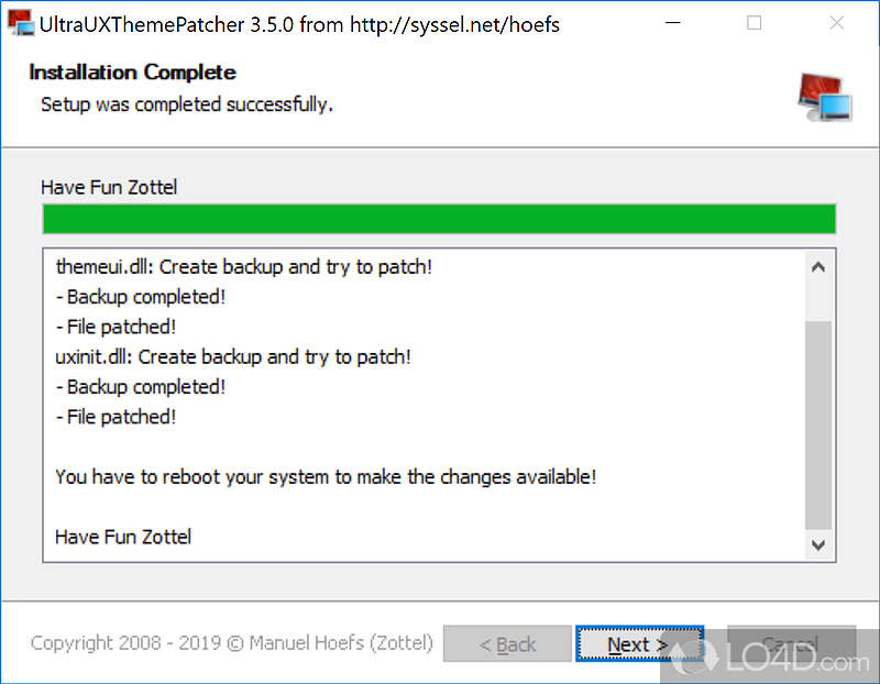 UltraUXThemePatcher 4.4.1 for windows download