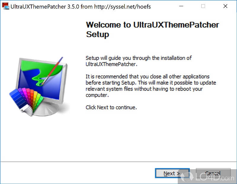 Customize workspace with third-party visual styles - Screenshot of UltraUXThemePatcher