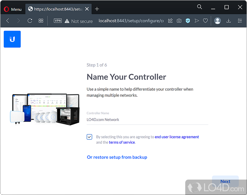 A wireless network management software solution from Ubiquiti - Screenshot of Ubiquiti UniFi Controller