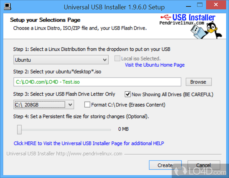 universal usb installer for windows vista