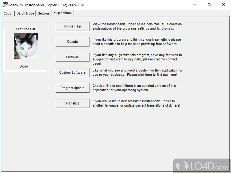 Unstoppable Copier: Backup options - Screenshot of Unstoppable Copier