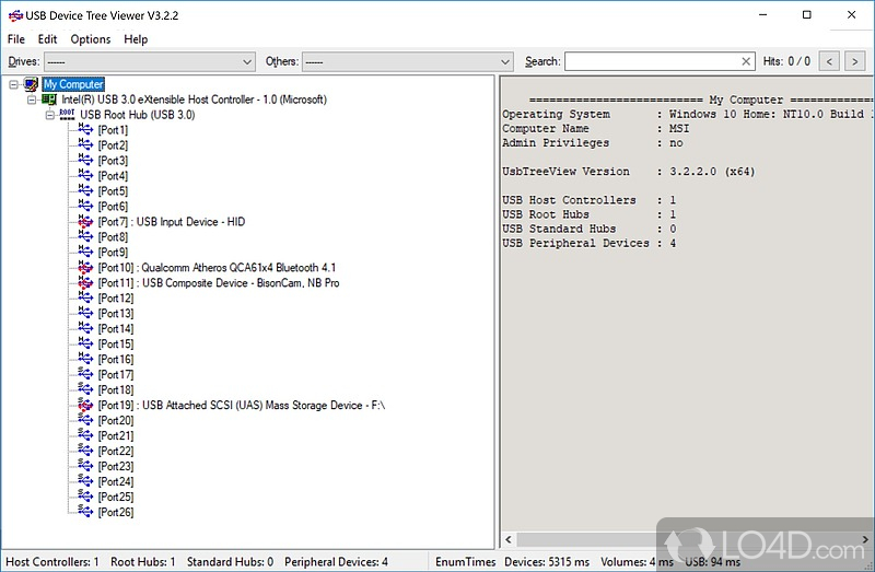 USB Device Tree Viewer 3.8.6 free instal