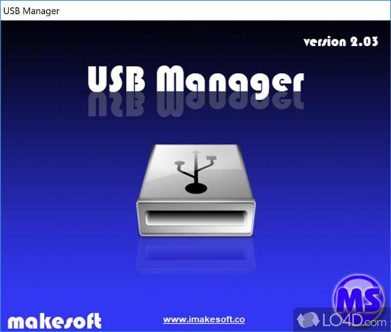 Manage all USB devices - Screenshot of USB Manager