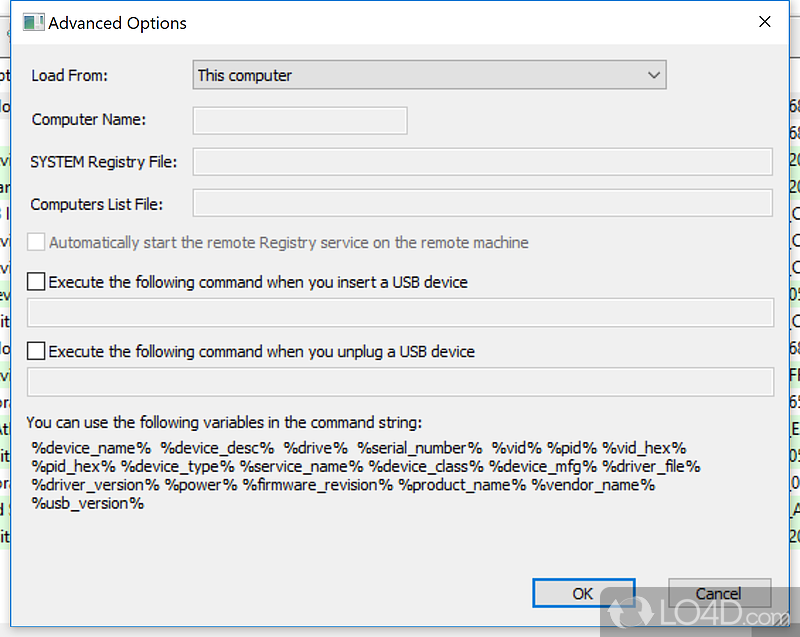 List all USB devices and test their speed - Screenshot of USBDeview