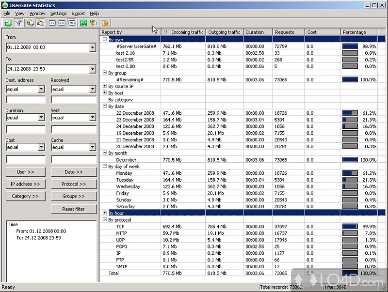 UserGate Proxy screenshot