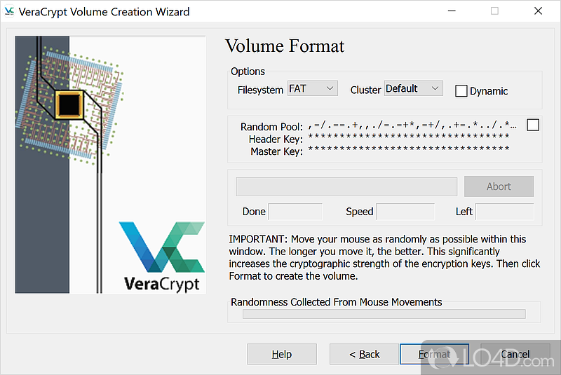 Disk encryption with open source backing - Screenshot of VeraCrypt
