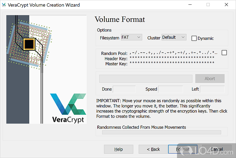 veracrypt never save history