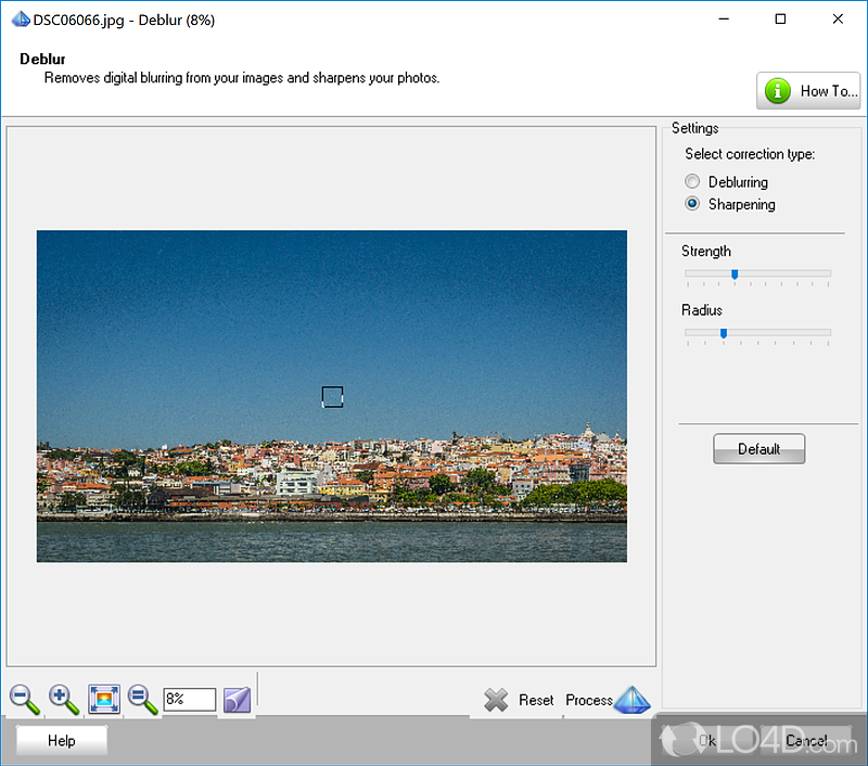 Photo! Editor: User interface - Screenshot of Photo! Editor