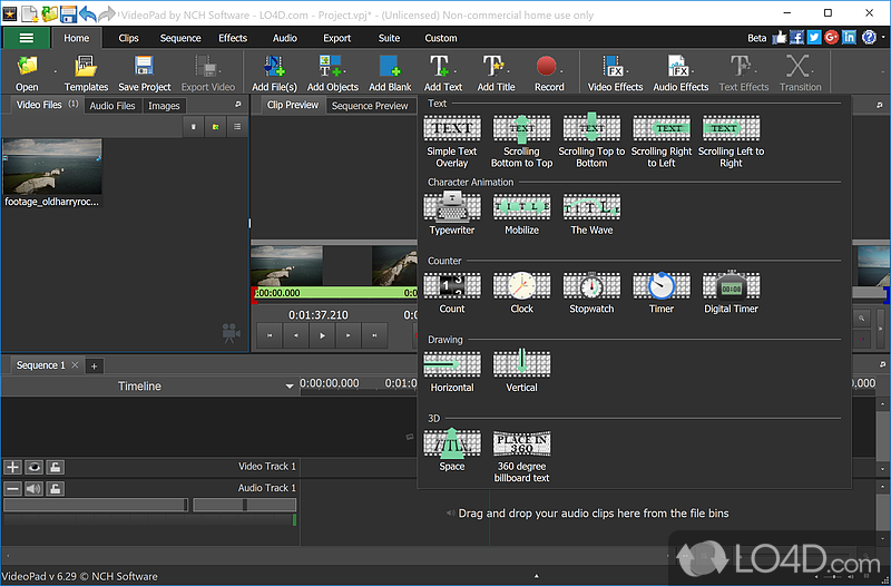 videopad video editing software download