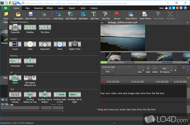 videopad editor free version