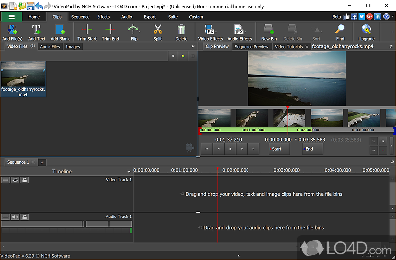 videopad editor free