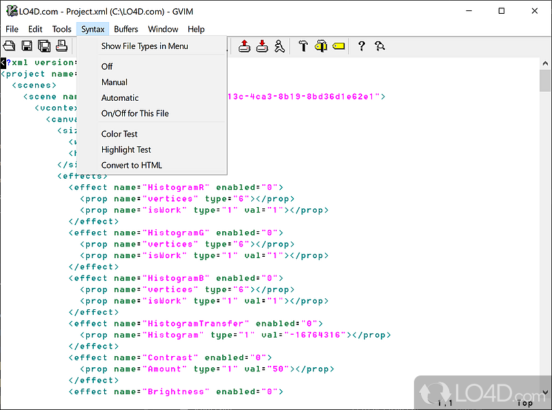 vim text editor for windows 8