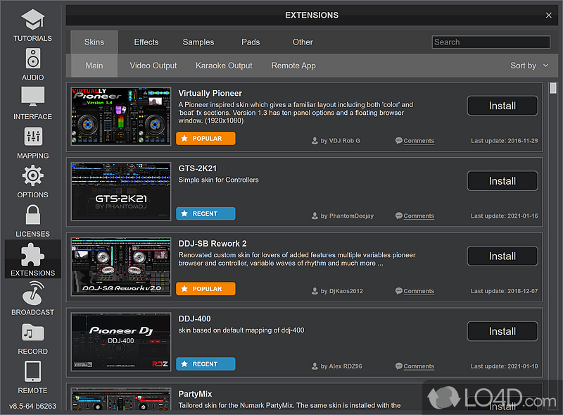 Virtual DJ Free screenshot