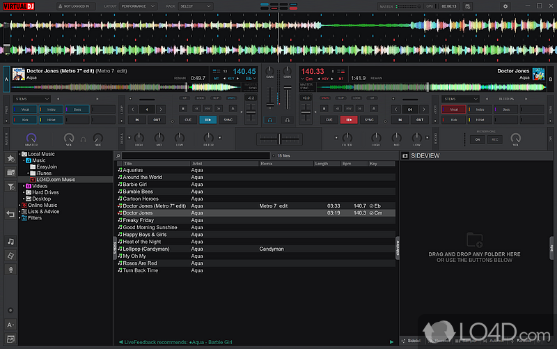 Virtual DJ Free screenshot