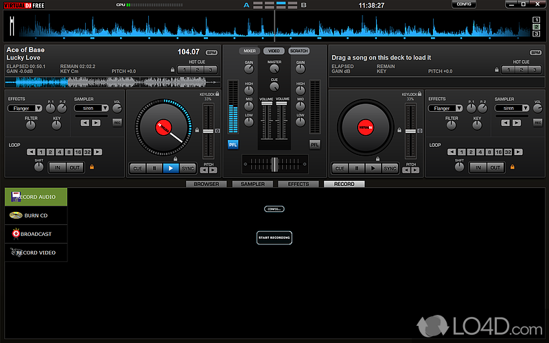 An app for beginner musicians and professionals alike - Screenshot of Virtual DJ Home