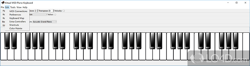 miditrail midi out