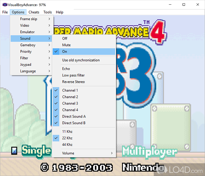 Visual Boy Advance: Classic Gameboy - Screenshot of Visual Boy Advance