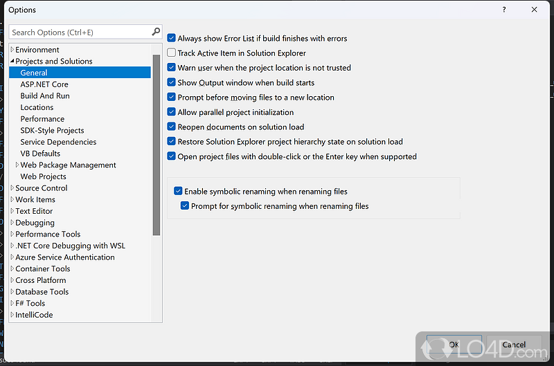 Visual Studio 2019: Capability - Screenshot of Visual Studio 2019