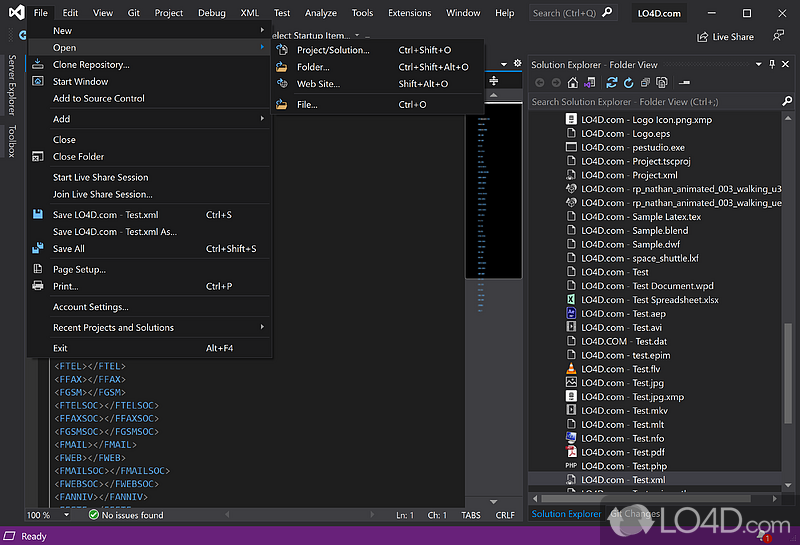 Visual Studio 2019 Screenshots