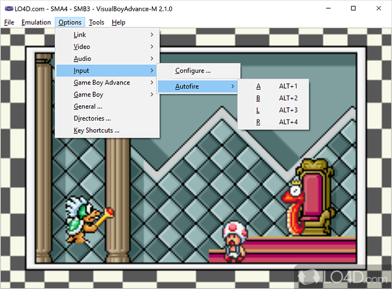 VisualBoyAdvance-M: Emulate any game - Screenshot of VisualBoyAdvance-M