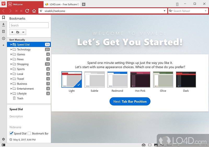 Vivaldi 6.1.3035.84 for android download