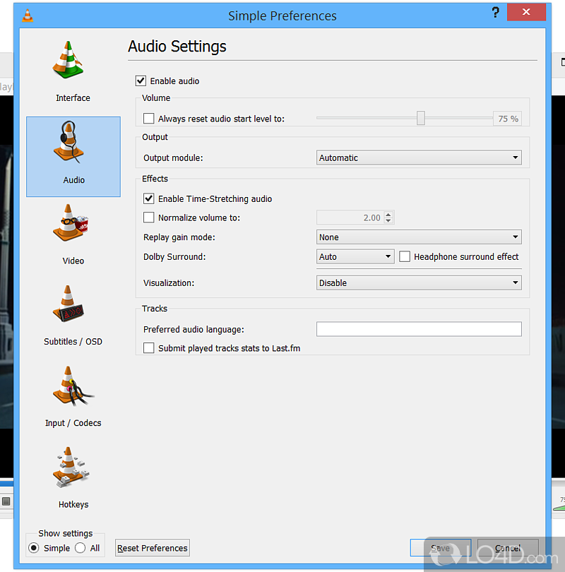 VLC Media Player Portable screenshot