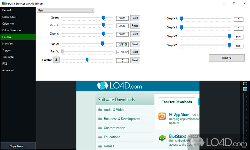 Live Production & Streaming Software - Screenshot of vMix