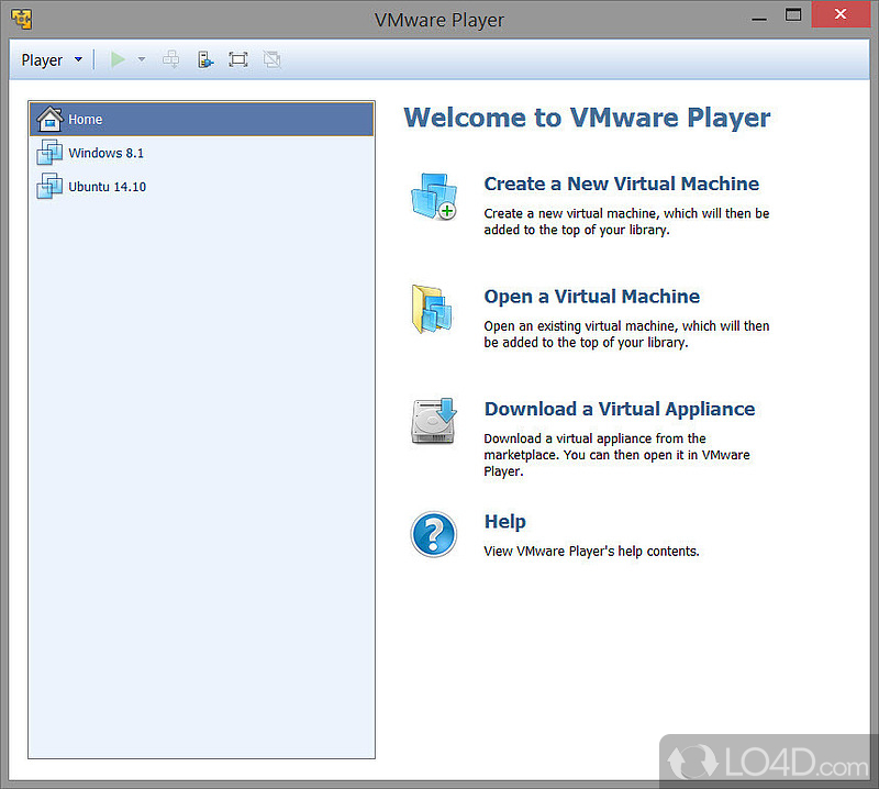 vmware workstation player free download