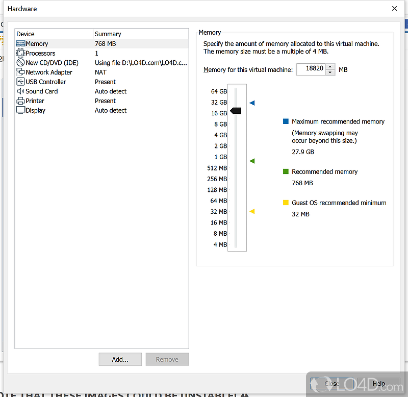VMware Workstation Player: Qhd - Screenshot of VMware Workstation Player
