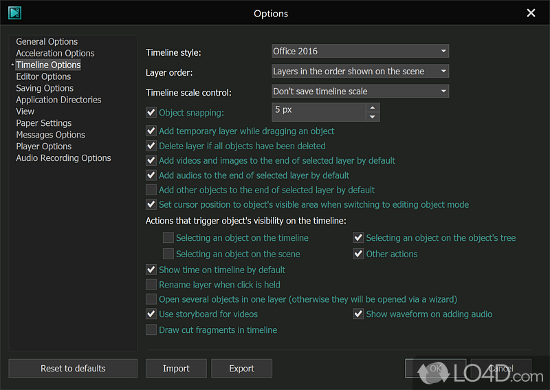 PSP, BlackBerry, iPod, Xbox, iRiver, Archos, Android, iPhone, and Windows PC - Screenshot of VSDC Free Video Editor