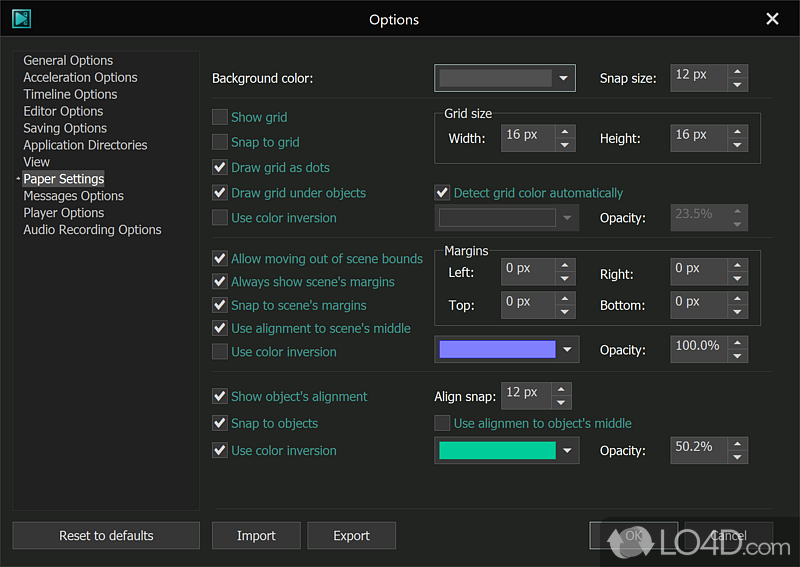 Multiple file formats - Screenshot of VSDC Free Video Editor