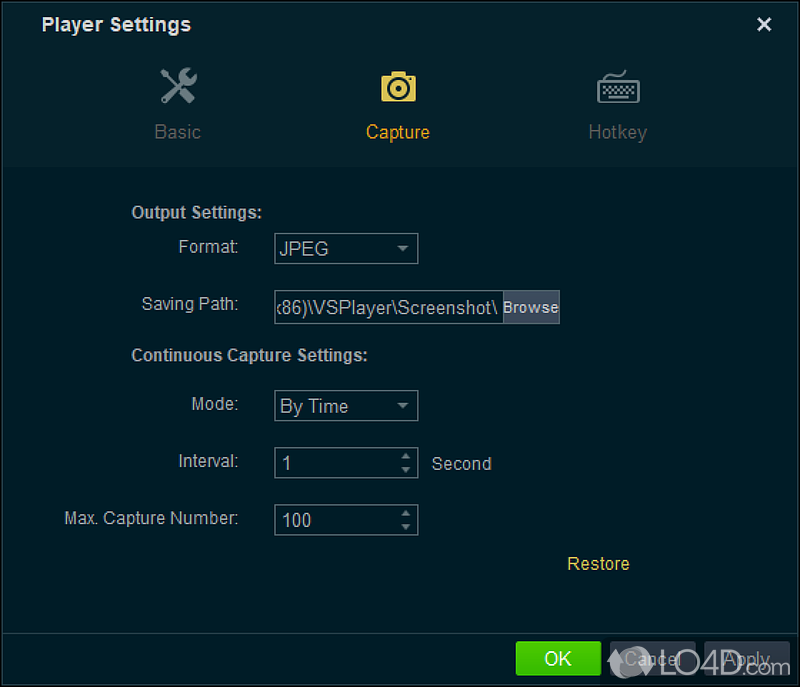 VSPlayer: Hikvision - Screenshot of VSPlayer