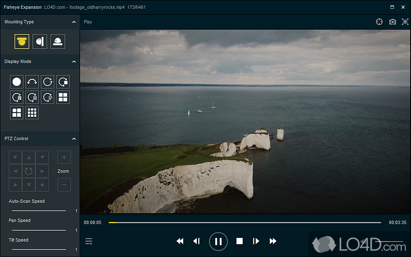 VSPlayer: User interface - Screenshot of VSPlayer