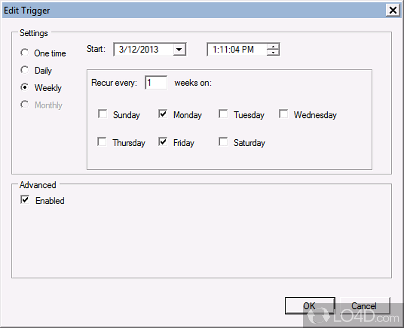 A Platform for Managing Local Networks - Screenshot of Wake On LAN