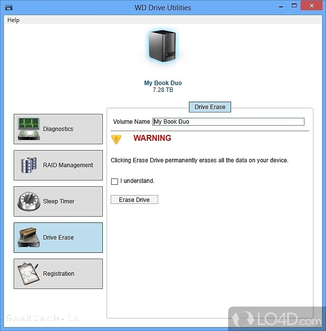 WD Drive Utilities 2.1.0.142 instal the new version for ipod