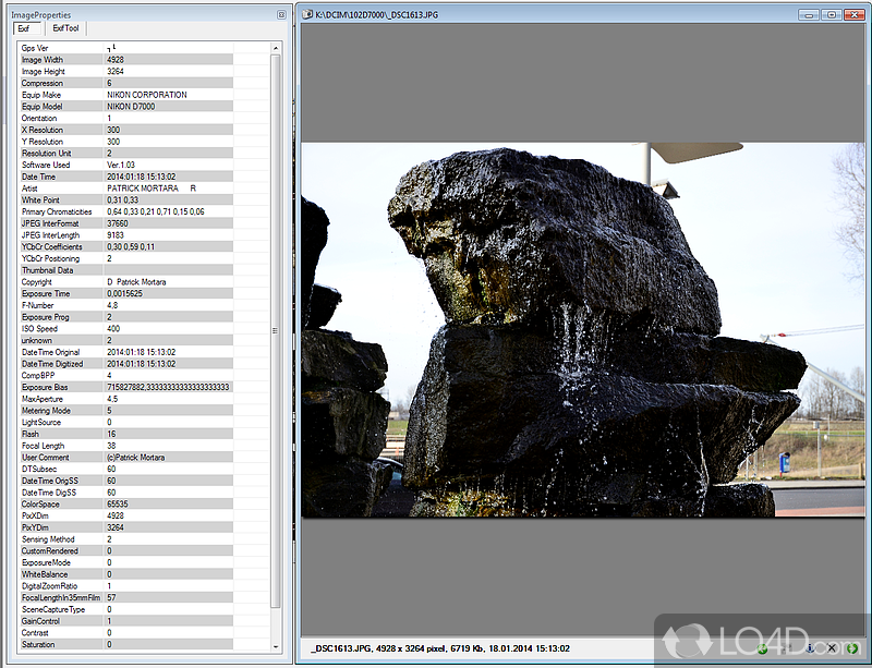 Swiftly create your work profile and import, rotate or scale our pictures in just a few moves - Screenshot of WIA-Loader