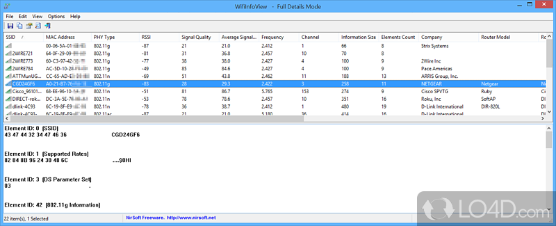 WifiInfoView 2.91 download the last version for windows