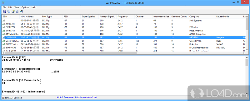 WifiInfoView 2.90 for apple instal free