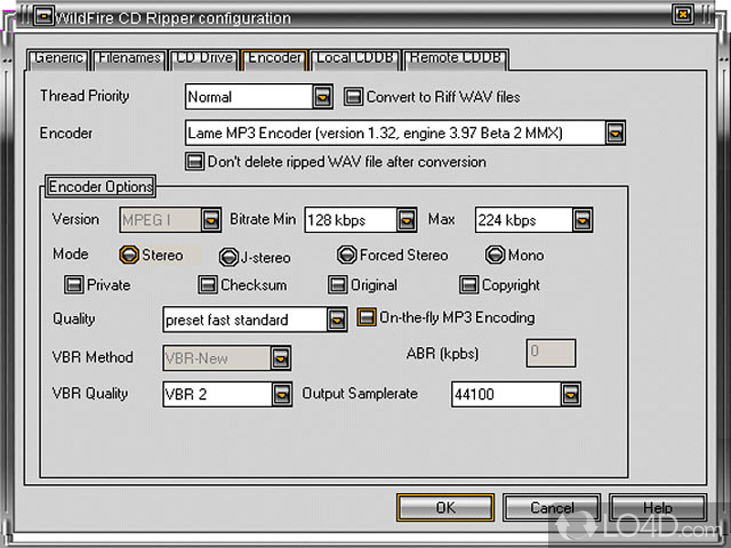 WildFire CD Ripper screenshot