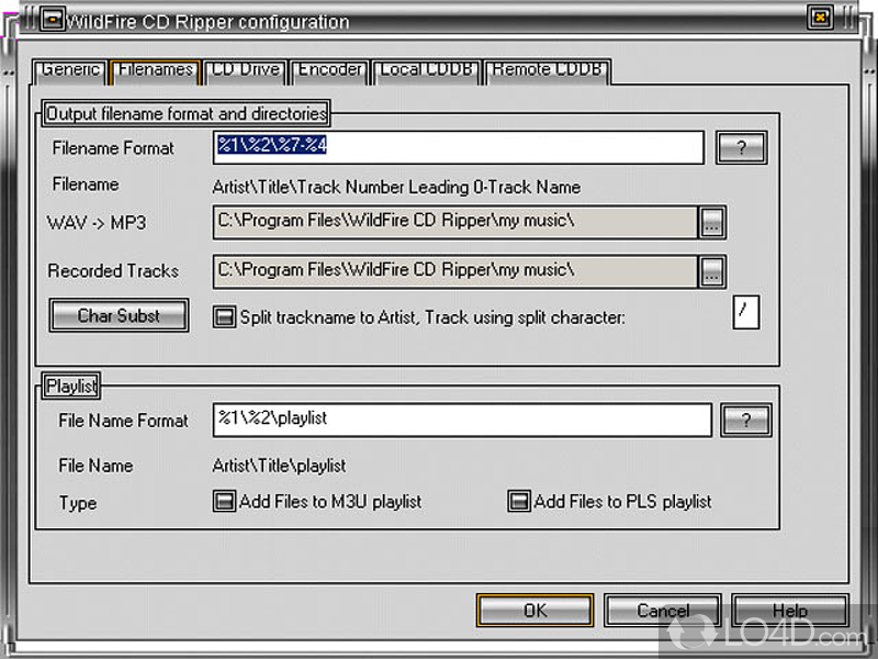 WildFire CD Ripper screenshot