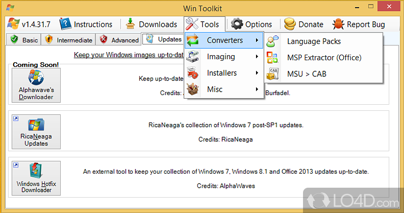 Win Toolkit screenshot