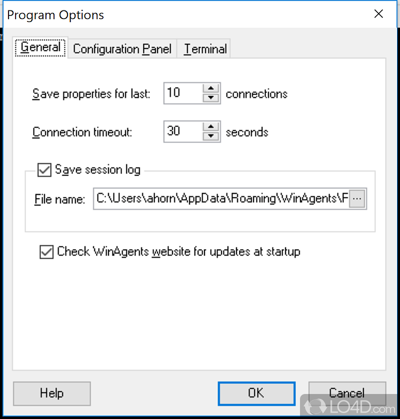 WinAgents RouterTweak: User interface - Screenshot of WinAgents RouterTweak