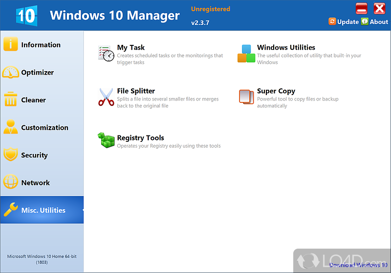 download the new for mac Windows 10 Manager 3.8.6