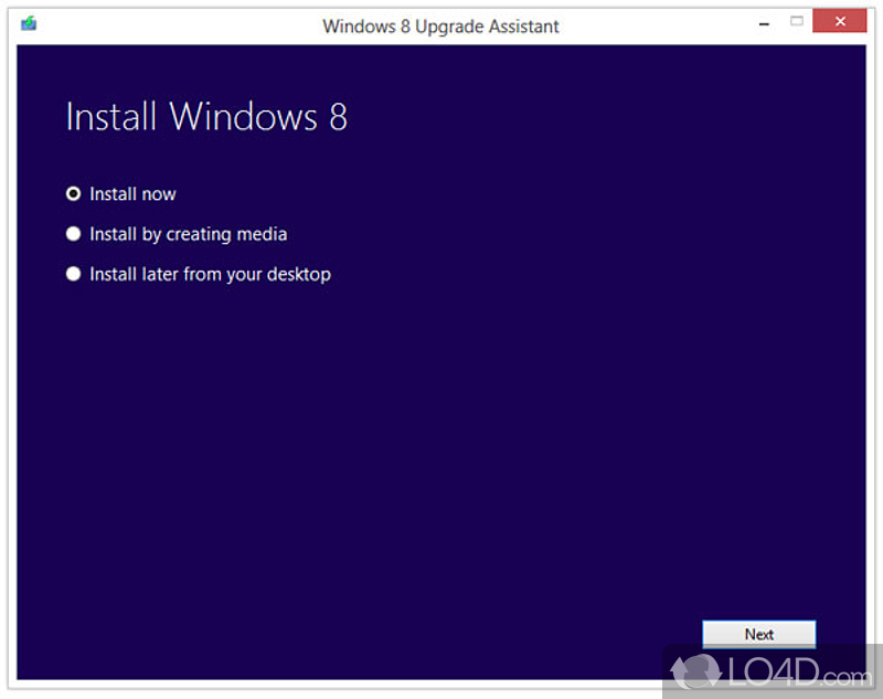 Check if system is ready for Windows - Screenshot of Windows 8 Upgrade Assistant