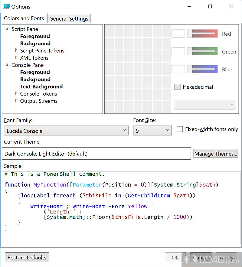 Free and Advanced Software Management System for Windows - Screenshot of Windows PowerShell