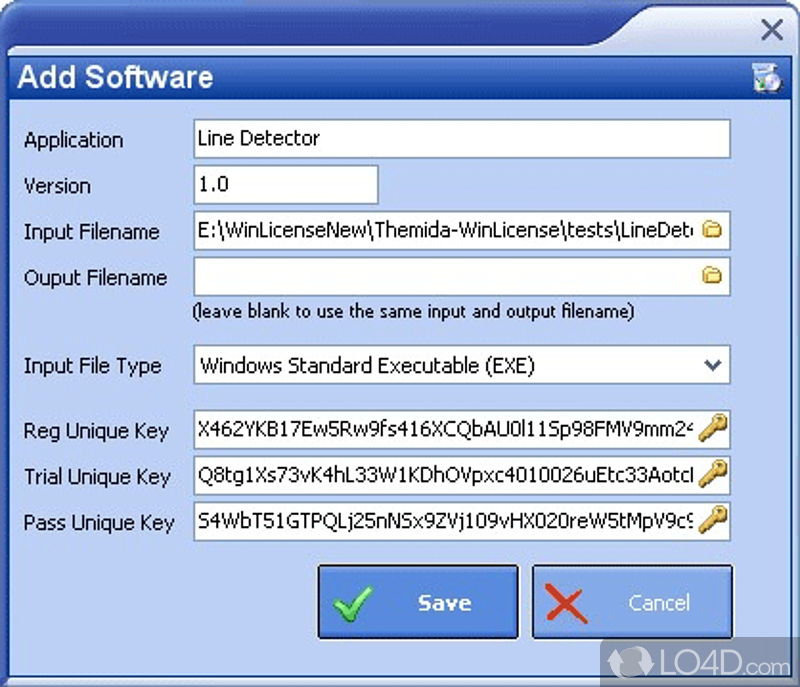 Protect your applications with this security solution - Screenshot of WinLicense