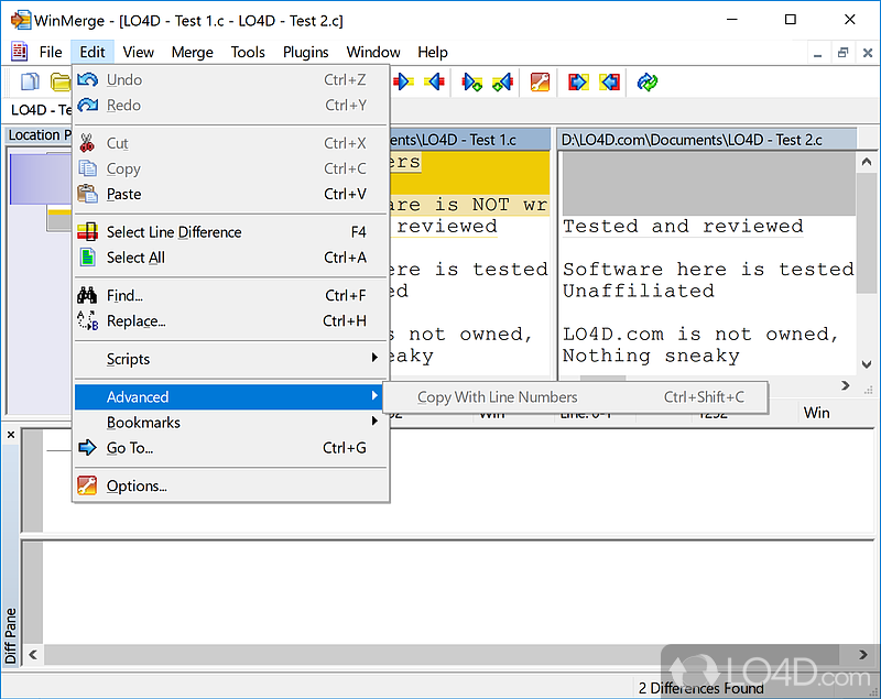 download WinMerge 2.16.33