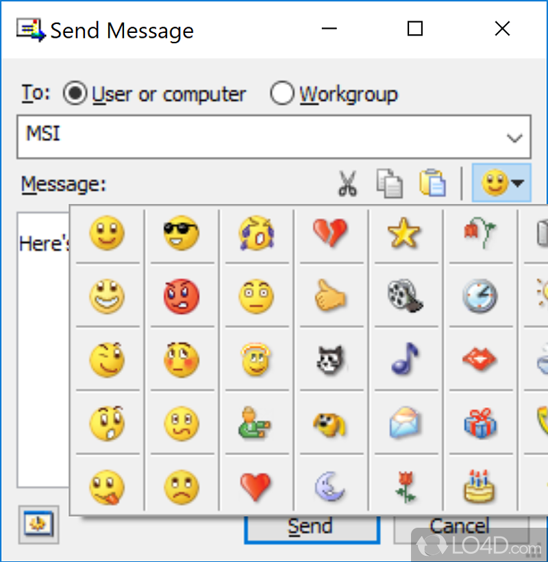 WinMessenger screenshot