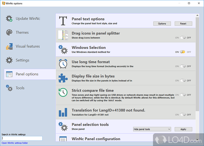 WinNc 10.6.0 instal the new version for ipod